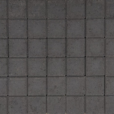Betonstraatsteen half 6 cm antraciet
