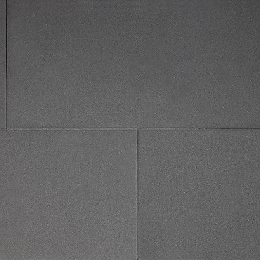 H2O comfort square 40x80x5 cm black