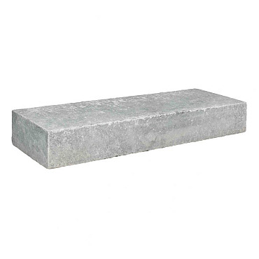 Bloktrede Antique Blue Light 100x35x15 cm soft finish