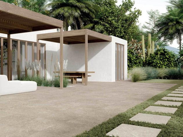 Robusto Ceramica 3.0 Shellstone Taupe 60x60x3