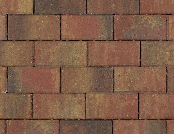 Betonstraatsteen 6 cm oud bont komo