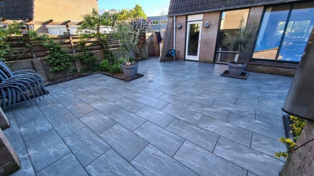 Robusto Ceramica 3.0 Elegance Negro Santiago 40x80x3