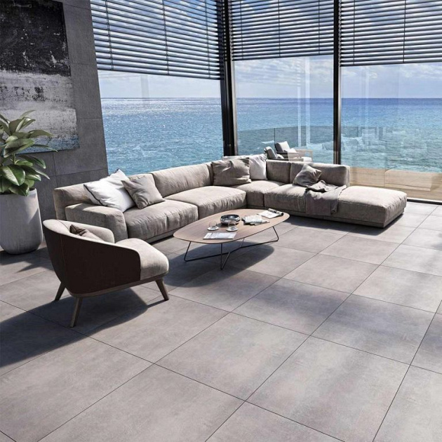 Robusto Ceramica 3.0 Concrea Dark Grey 60x60x3