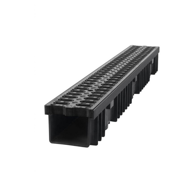 Afvoergoot Zwart 100 cm