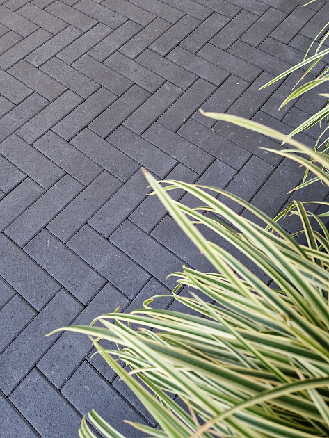 Patio longstone 7 cm black TOP