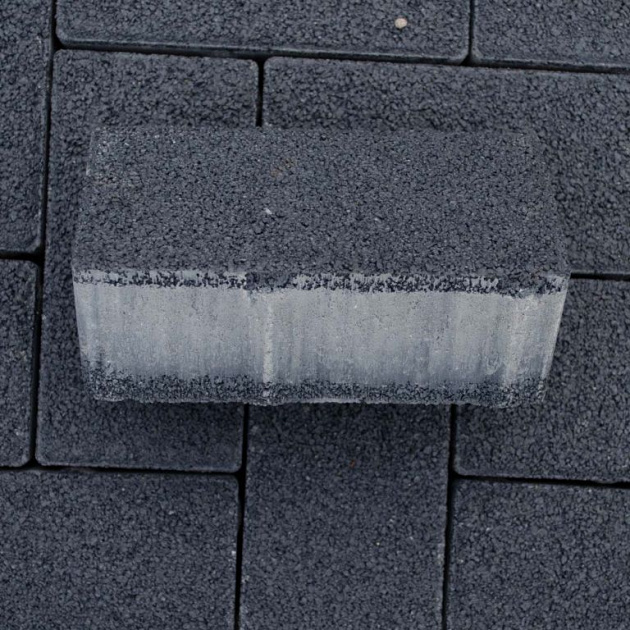 B-keus Klinker 8cm Zwart structuur Kleurvast