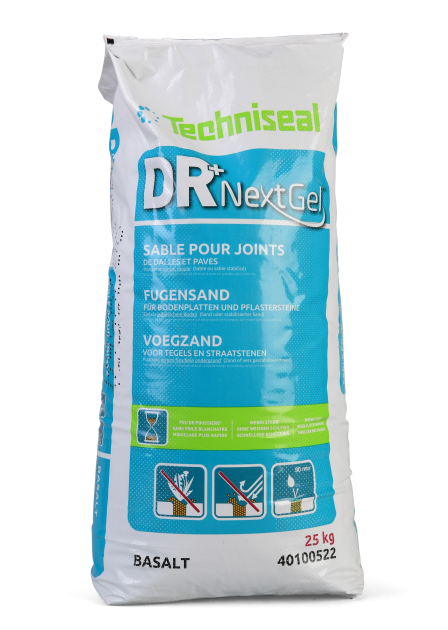 WS SmartSand Deep Black DR + Waterdoorlatend Techniseal Basalt 25 kg