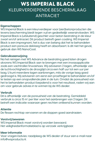 WS Imperial Black 1L