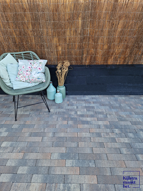 Patio dikformaat XL 28x7x8 cm tricolore