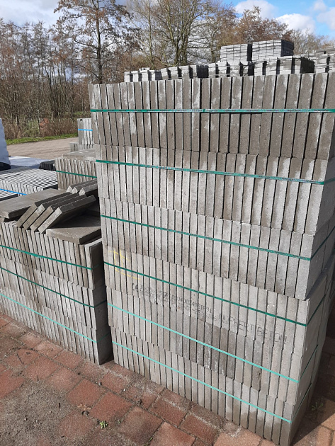 B-keus 30x30x4,5 Grijs (54st/pk)