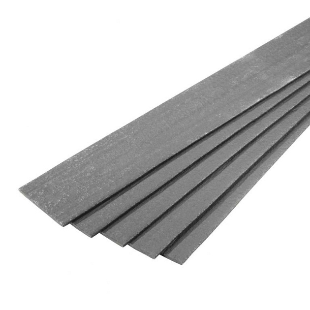 Ecoborder Plank 3 m x 20 cm x 1 cm GREY (afname per omverpakking à 5 stuks)