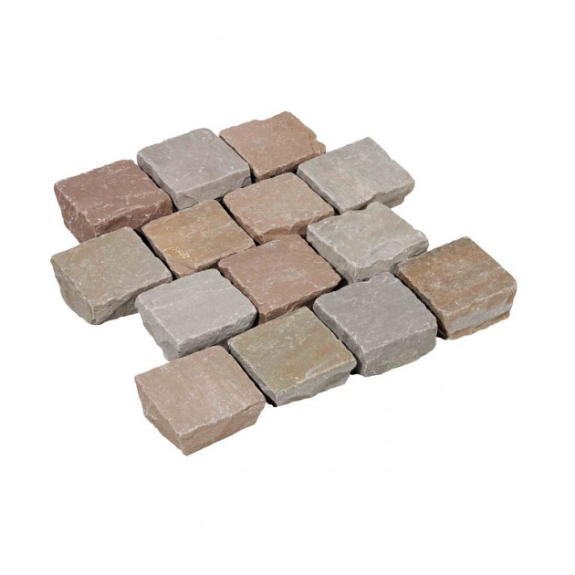 Kinderkoppen Kandla Multicolor 20x14x5/7 cm bekapt, 36 st. per m2