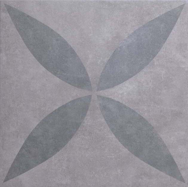 GeoCeramica® 60x60x4 Amb. Greige Flower