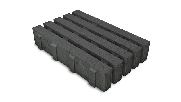 EcoStrook Basic 60x40x12 Antraciet