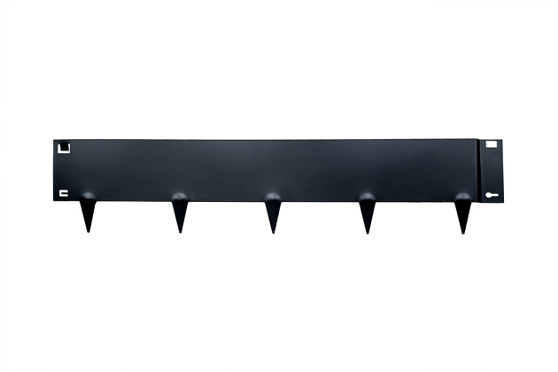 Stalen Borderrand Flexibel Zwart 24x106 cm