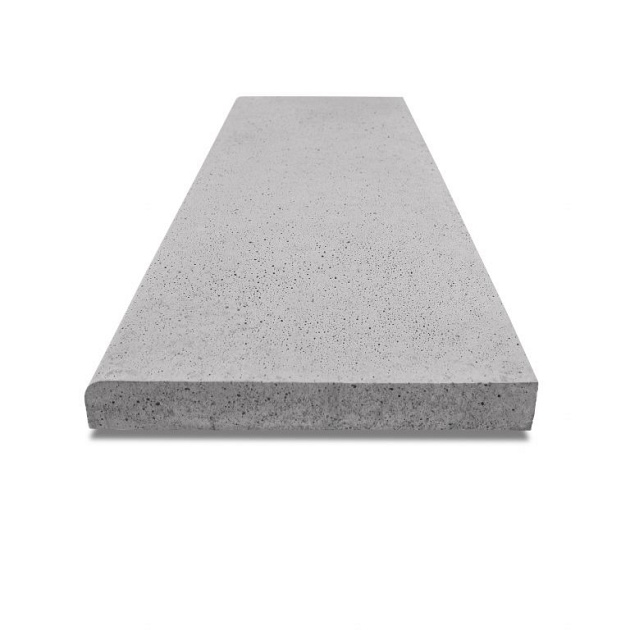 Oud Hollandse zwembadrand 100x40x5 cm Grijs