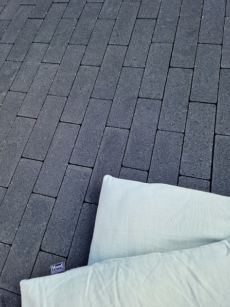 Dikformaat strak 21x7x8 cm antraciet komo