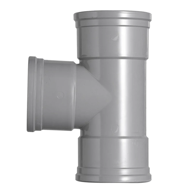 PVC T-stuk 90gr 110x110mm 3XMM
