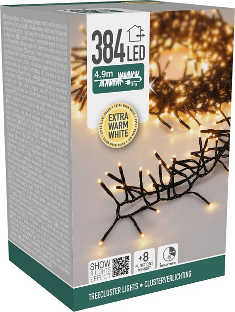 Treecluster 4,9m LED extra warm