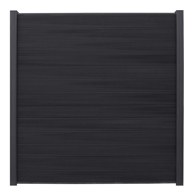 WPC Fency Rabatplank Naturel Carbon 178x15x2 cm