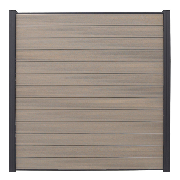 WPC Fency Rabatplank Naturel Misty 178x15x2 cm