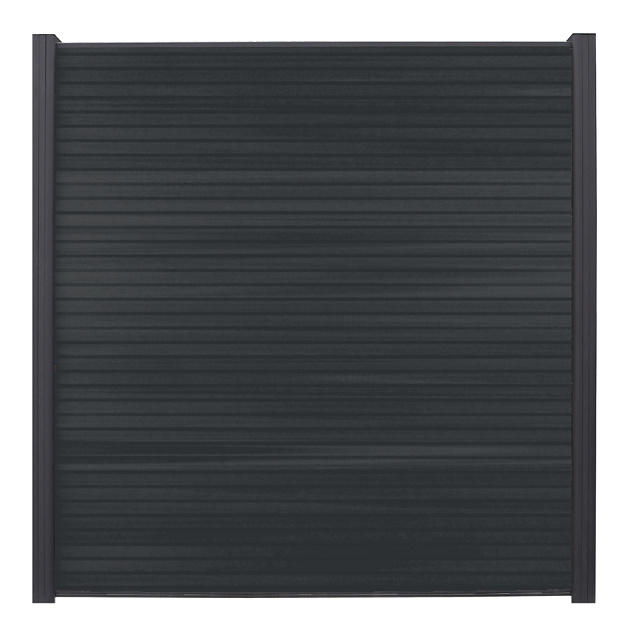 WPC Fency Rabatplank Rhombus Carbon 178x15x2 cm