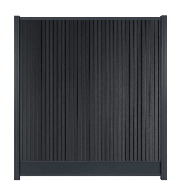 WPC Fency Rabatplank Rhombus Carbon 178x15x2 cm