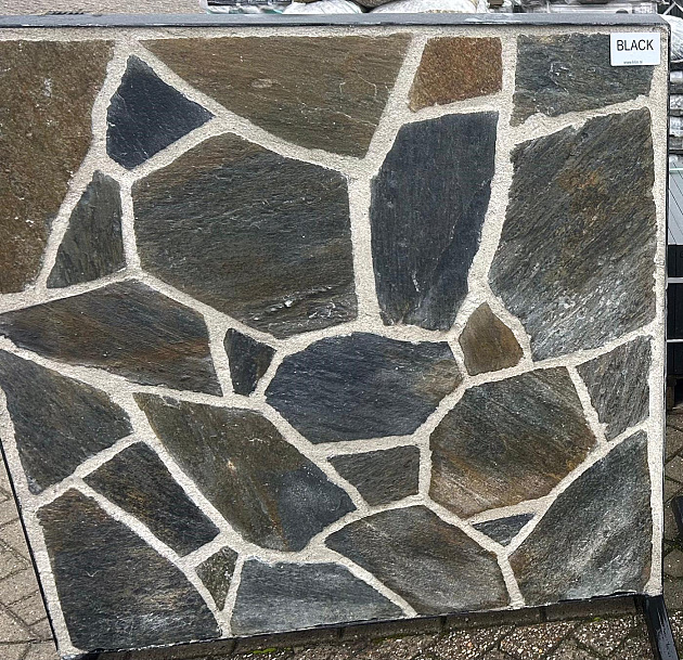 Kwartsiet Black Flagstones