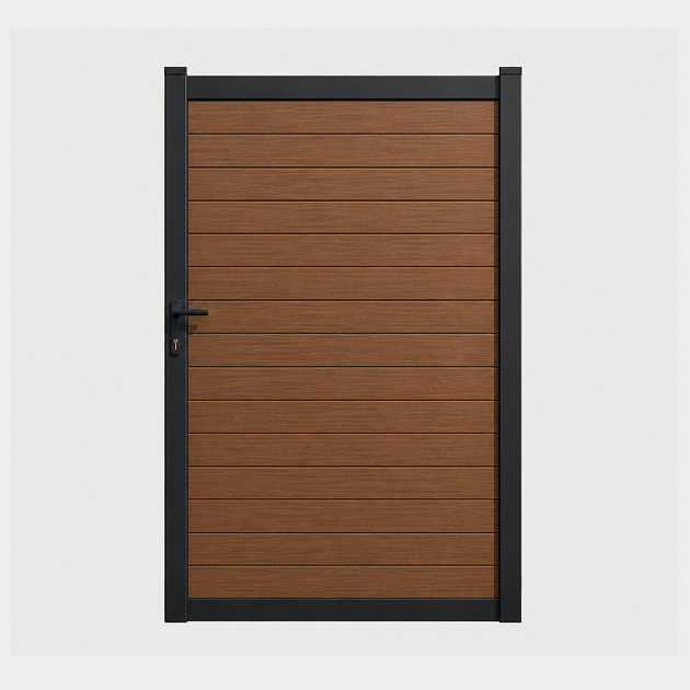 Fency Poort Horizontaal antraciet 125x186 cm