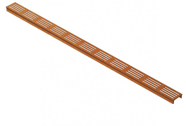 ACO Slim-Line vervangingsrooster Corten