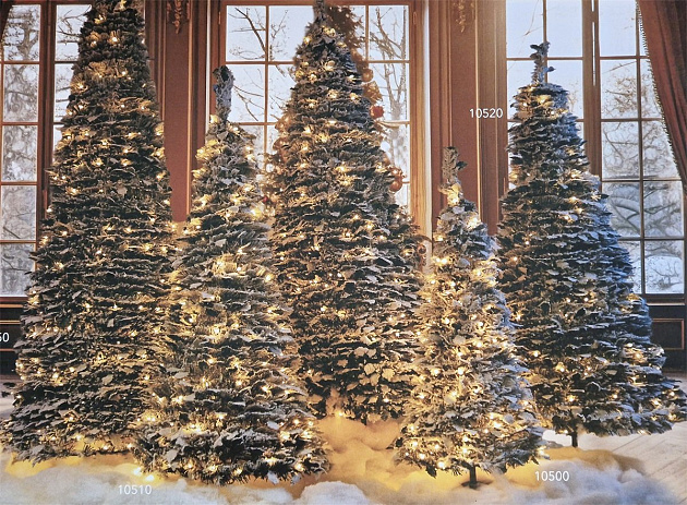 Pop-up besneeuwde kerstboom 300cm