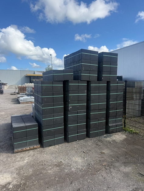 B-keus 30x30x4,5 Antraciet (54st/pk)