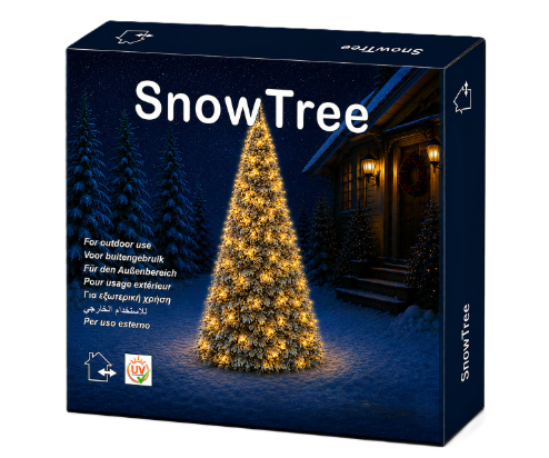 Pop-up Besneeuwde Kerstboom 150cm (OUTDOOR)
