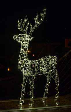 Rendier 3D LED 115 cm 240 LED