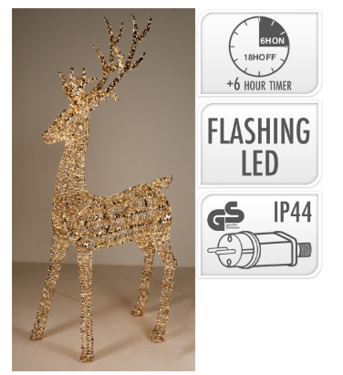 Rendier Groot 270 cm 5200 LED
