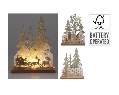 Kerst Tafellamp 19 cm LED