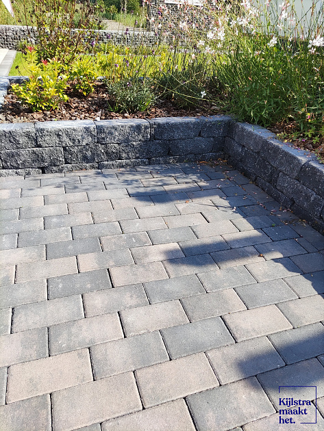 Design brick 8 cm dark sepia komo