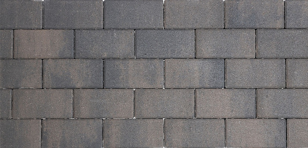 Design brick 8 cm dark sepia komo