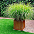 Cortenstaal plantenbak Miami 40x40x30 cm