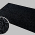 Drooglopermat antraciet zwart 90x60 cm
