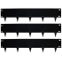 Kantopsluiting MA Edge zwart gecoat h16x106 cm (24cm incl punt)
