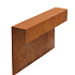 Stapelblok afdekker 15x200x15/43 cm Corten