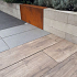 Stapelblok afdekker 15x200x15/43 cm Corten