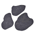 Flagstone per stuk, Spotted Blue, geschuurd ca. 5 stuks per m2, 50 stuks per kist