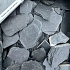 Canadian slate zwart 30/60 mm 1,0 m3