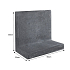 L- element 50x50x30x7 zwart
