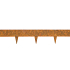Stalen Borderrand Flexibel Corten 16x106 cm