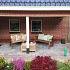 Stonique trommel 20x30x6 cm grijs/zwart