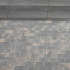 Design brick 6 cm dark sepia mini facet komo
