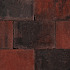 Trommel 20x30x6 cm rood/zwart